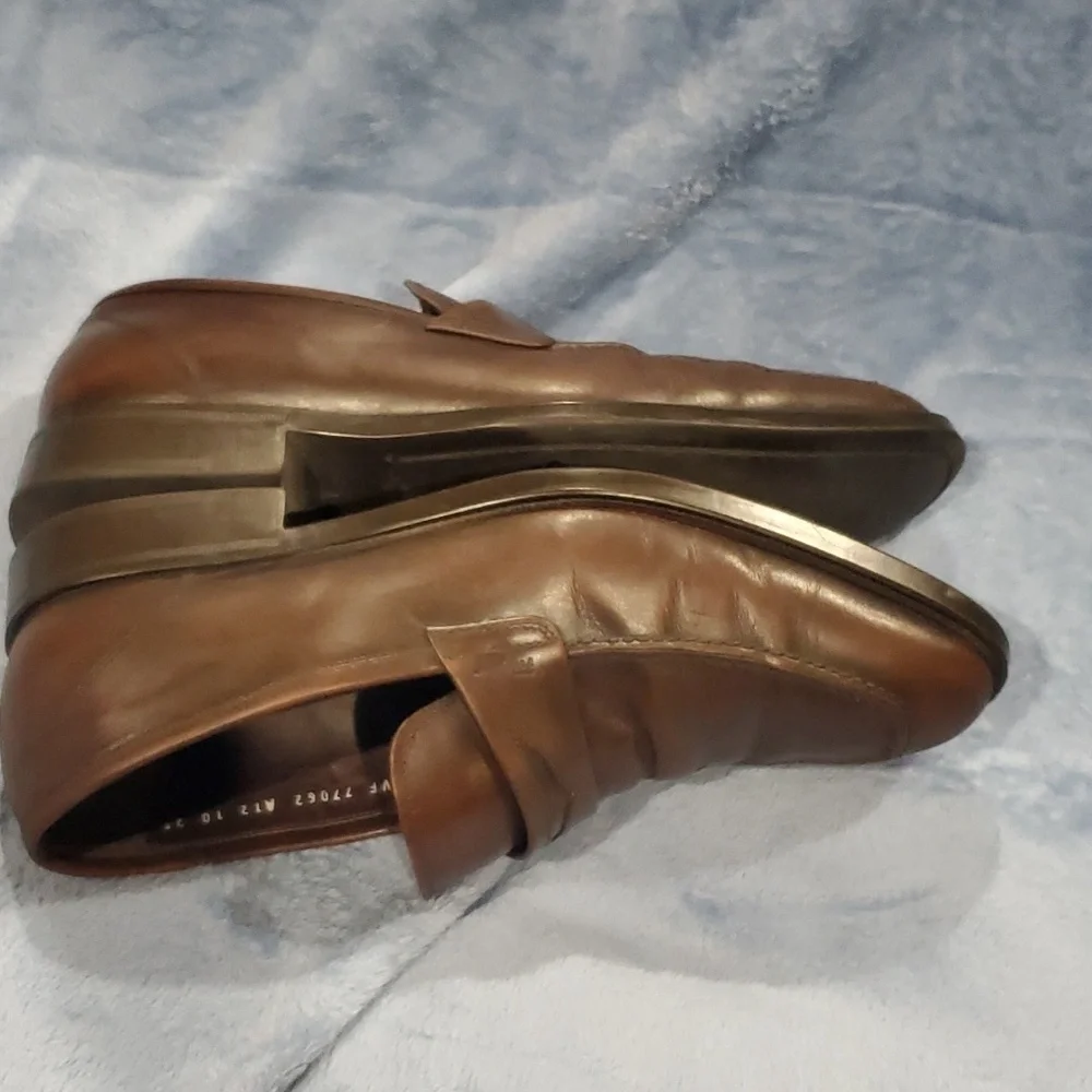 Salvatore Ferragamo brown vintage loafer